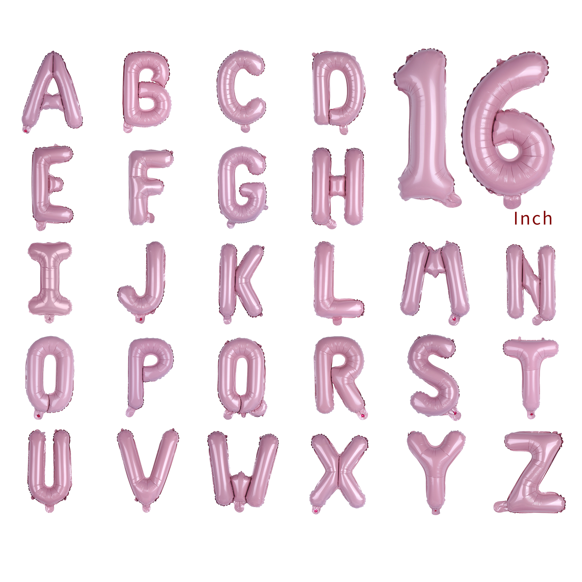 16 Inch Pink Alphabet number L - Supplier Wedding recensie en prijs