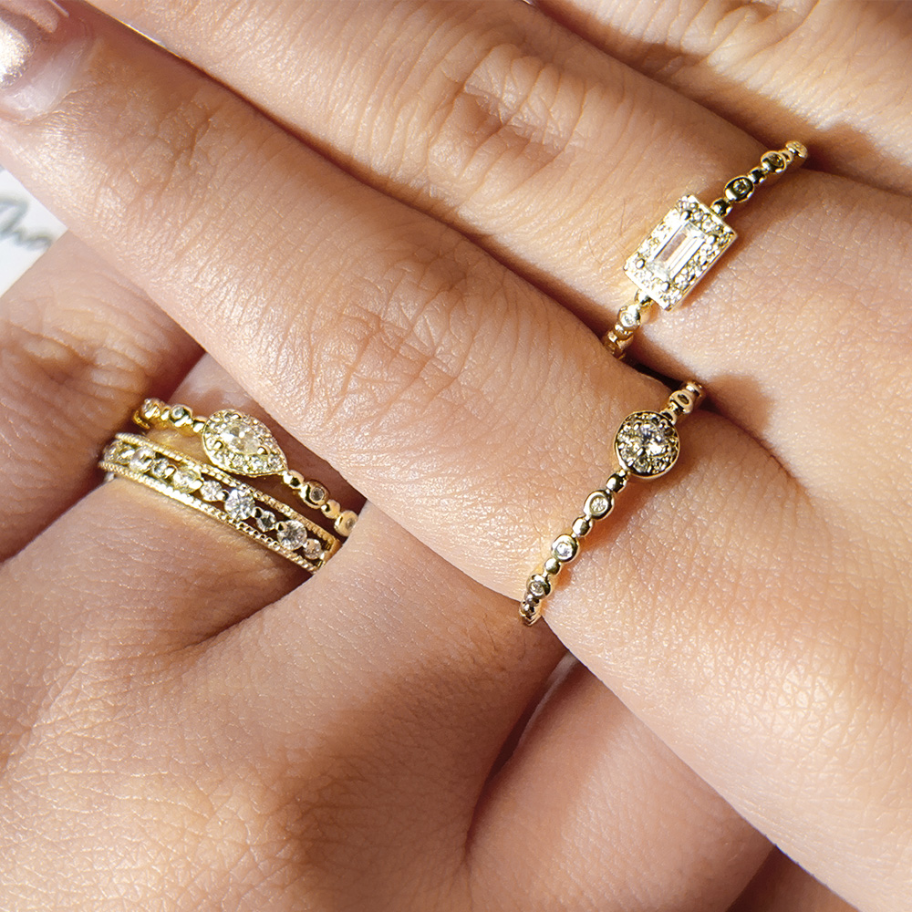 Trendy Korean Women's Dainty R - Supplier Wedding recensie en prijs