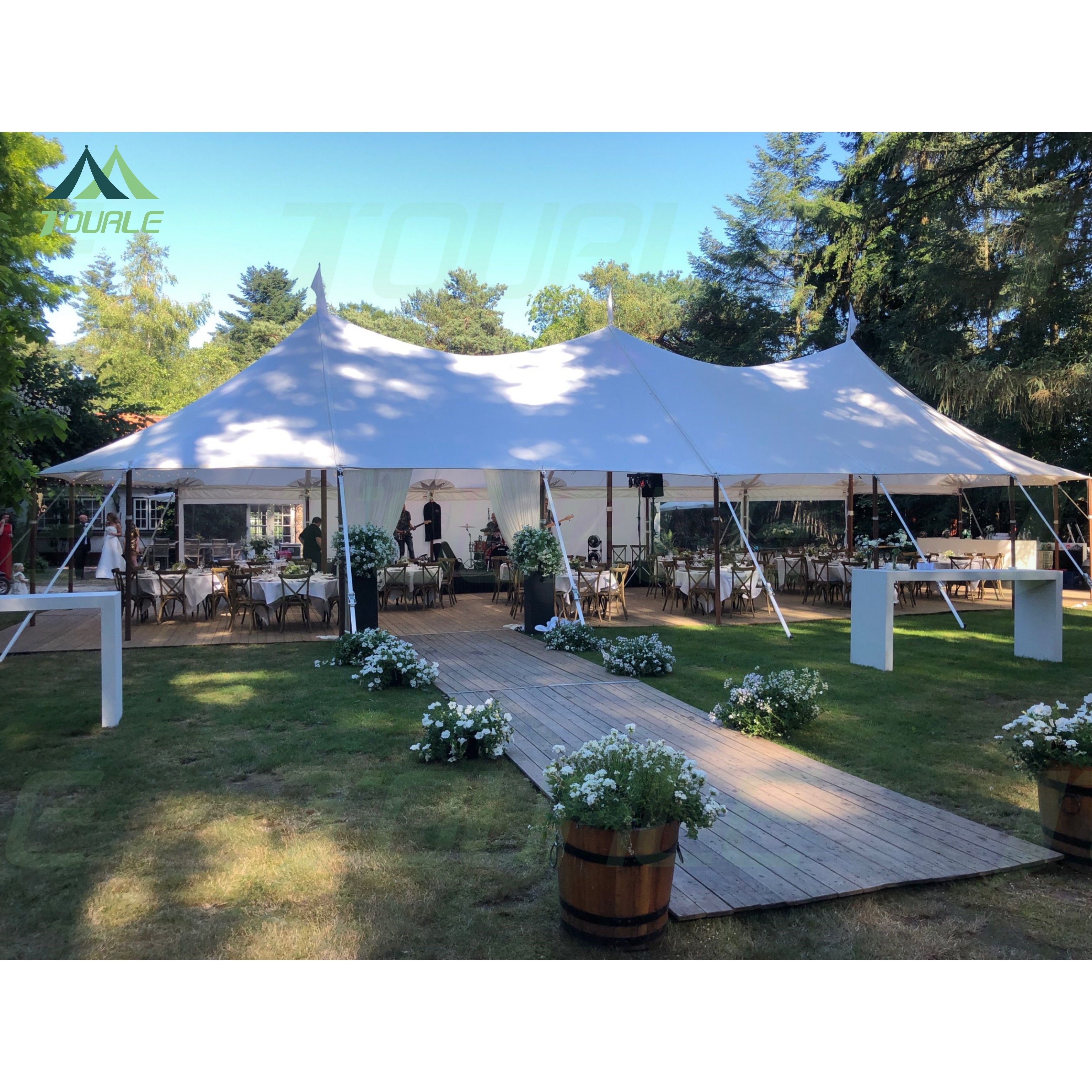 10mx15m Wedding Sailcloth Tent - Supplier Wedding recensie en prijs