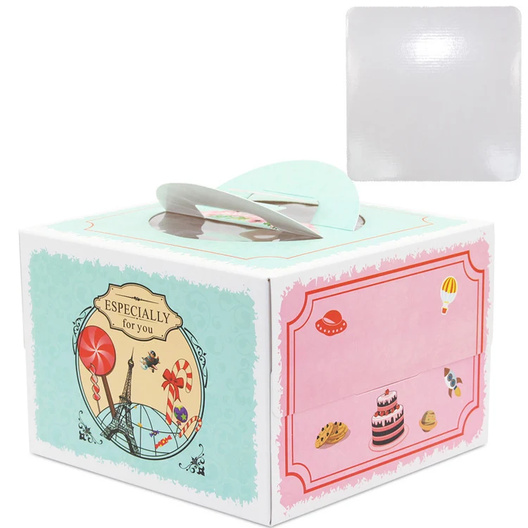 5pcs 8inch cake box with windo - Supplier Wedding recensie en prijs