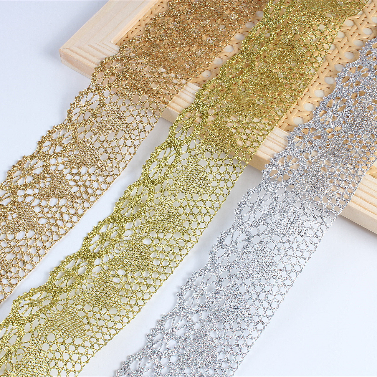 5cm wide, 10yards Gold Thread  - Supplier Wedding recensie en prijs