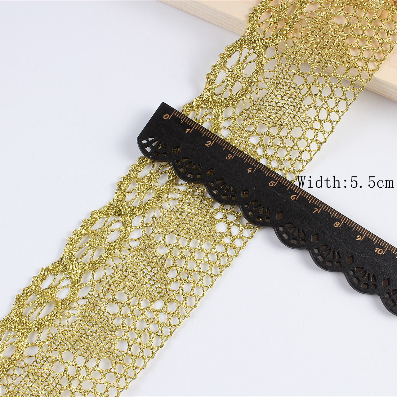 5cm wide, 10yards Gold Thread  - Supplier Wedding recensie en prijs